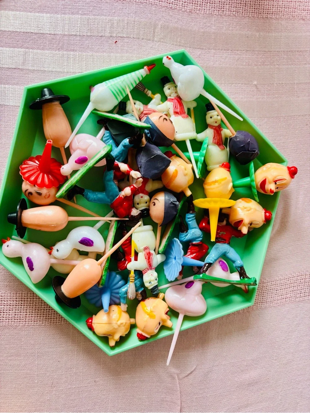 Vintage Cupcake Toppers